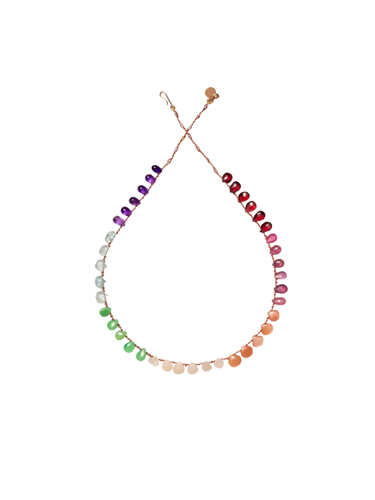 Rainbow Bead Necklace